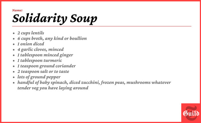 Solidarity Soup